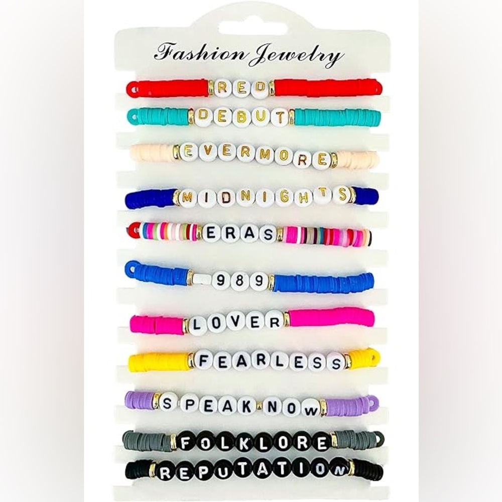 Taylor Swift 11 Eras Tour Friendship Bracelets